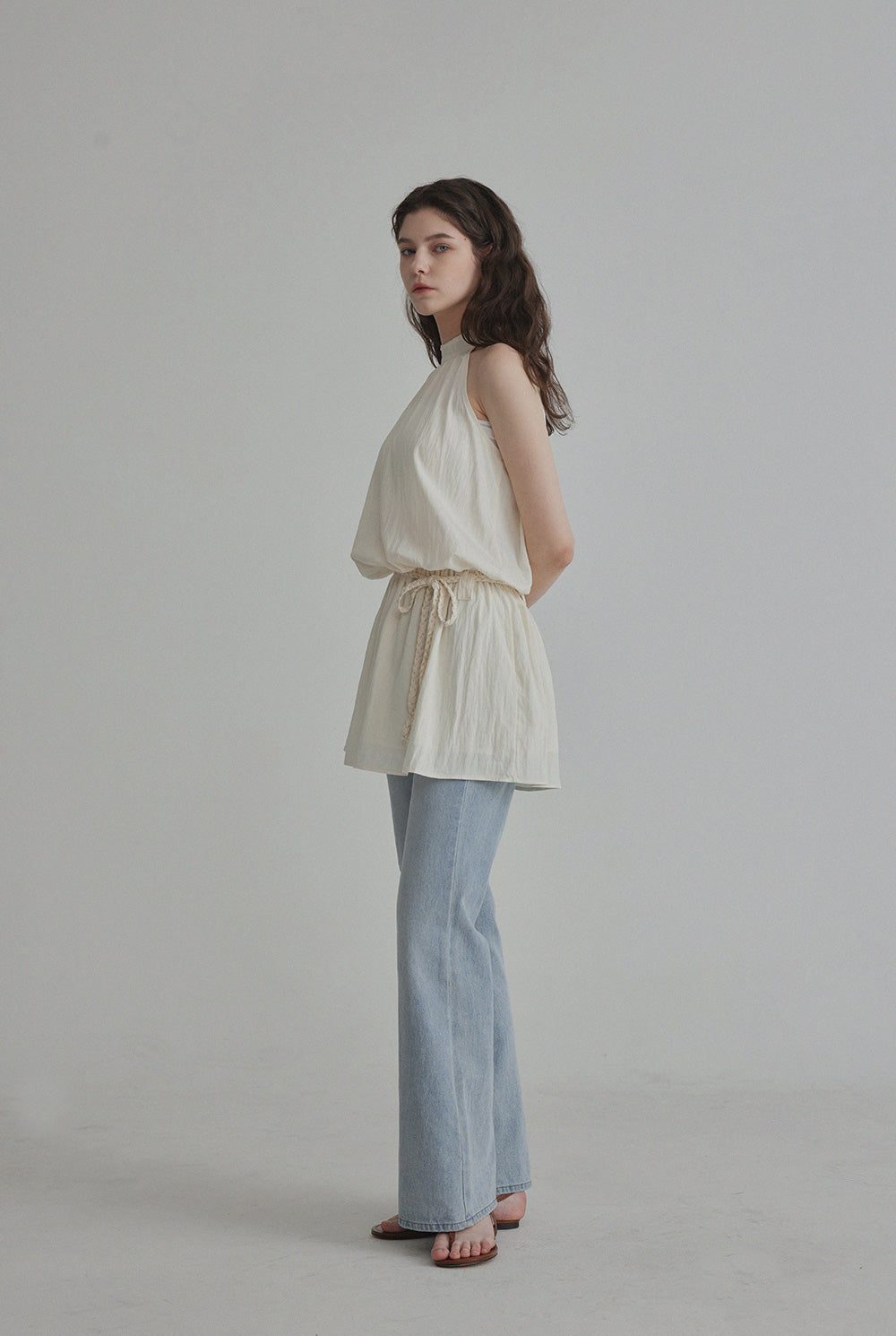 Belbern Halter Flare Dress (with Strap Set)