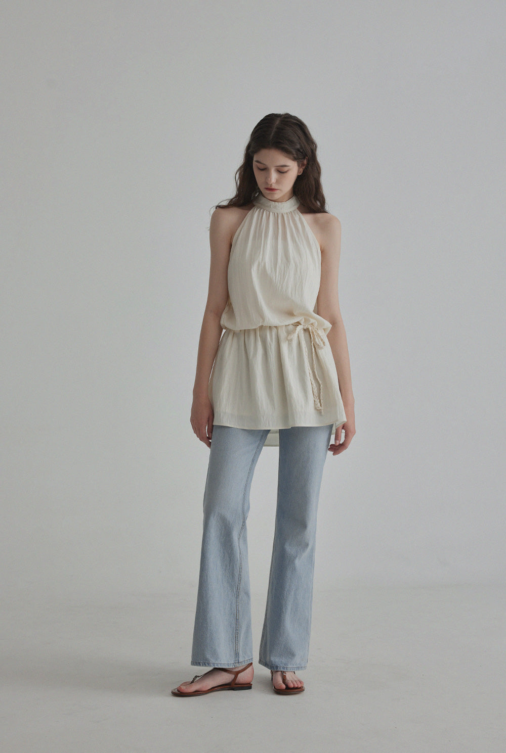 Belbern Halter Flare Dress (with Strap Set)