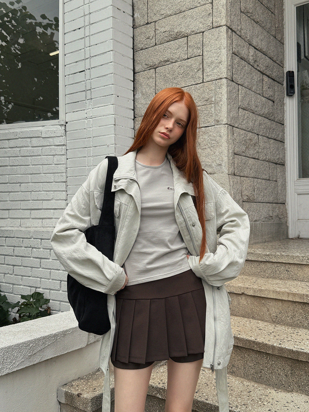 Kael Pocket Half Jumper (Strap Set)