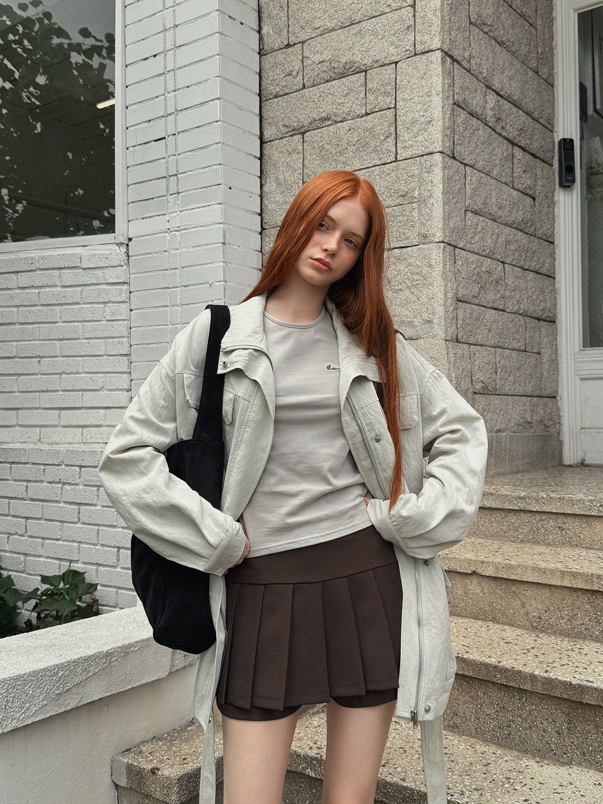 Kael Pocket Half Jumper (Strap Set)