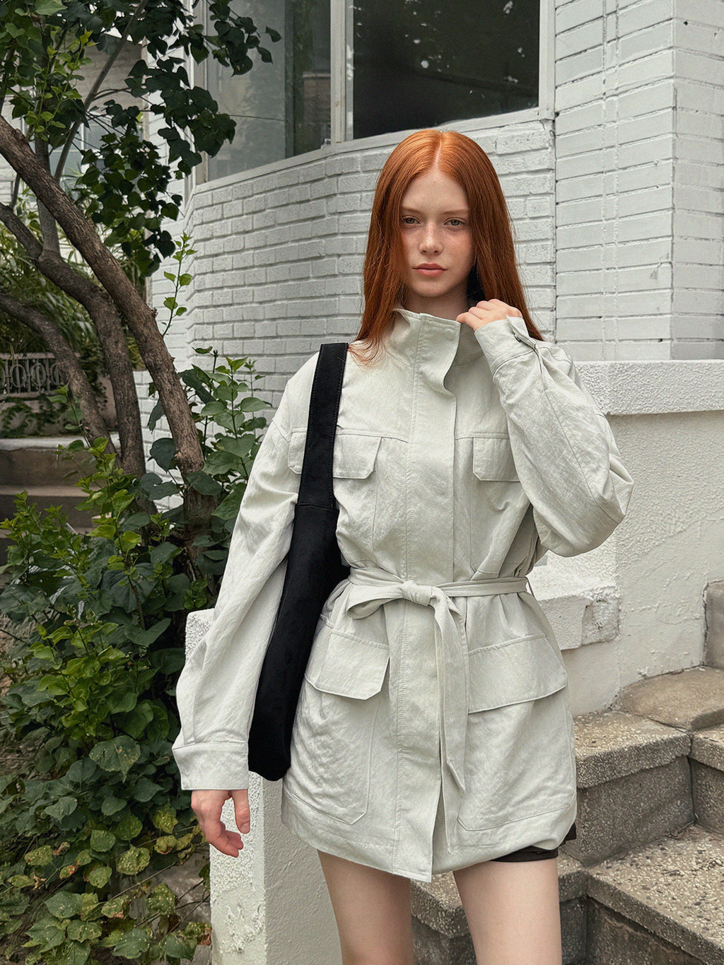 Kael Pocket Half Jumper (Strap Set)
