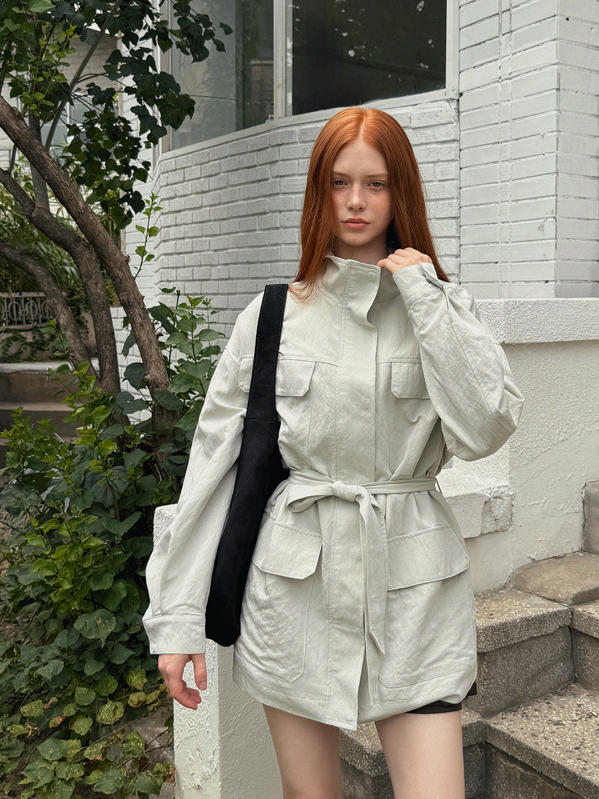 Kael Pocket Half Jumper (Strap Set)