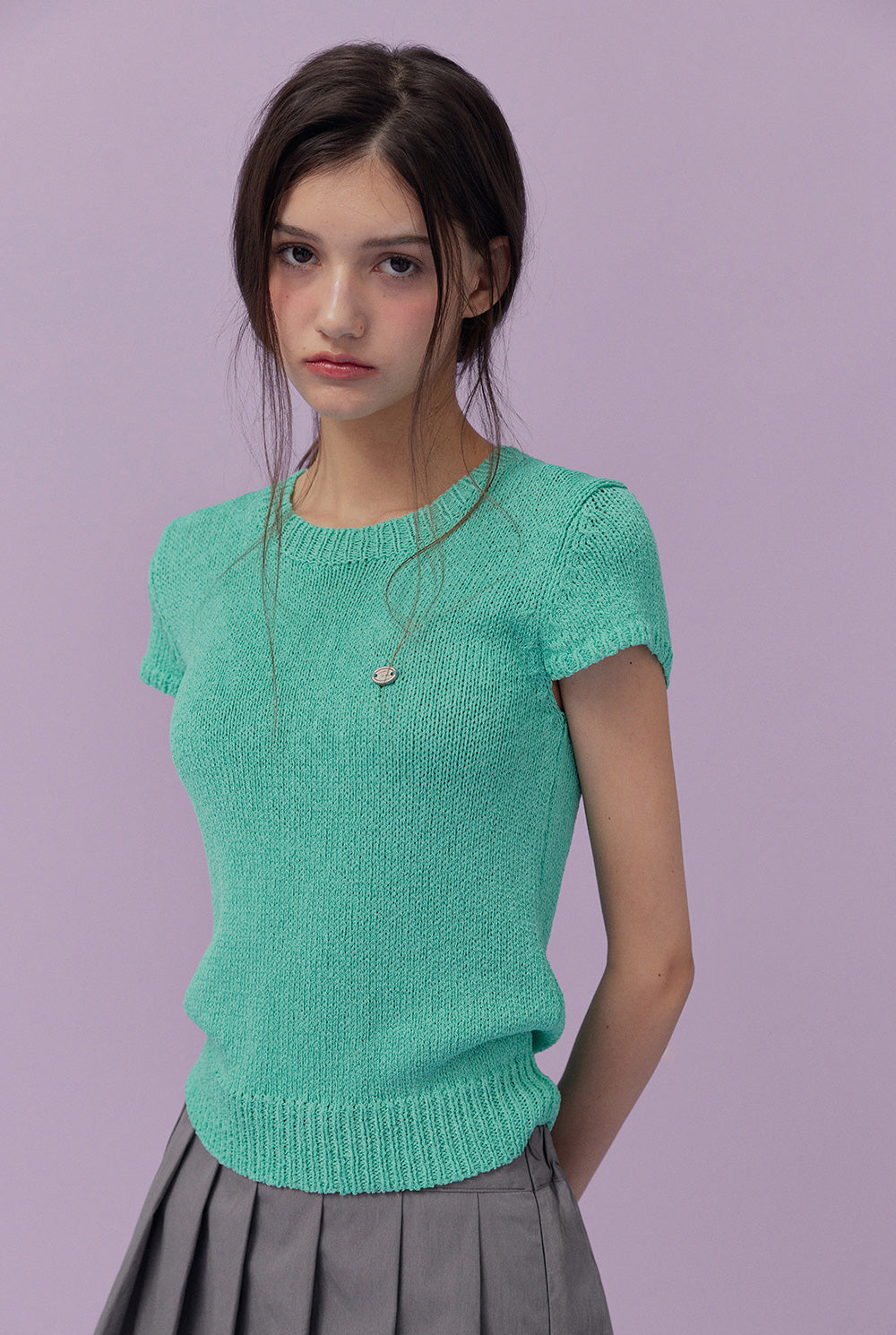 DeSweet Short-Sleeve Knit