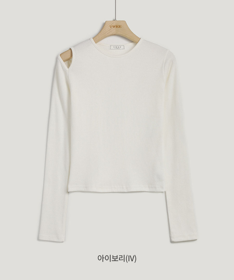 Stun Shoulder Cut-Off T-Shirt