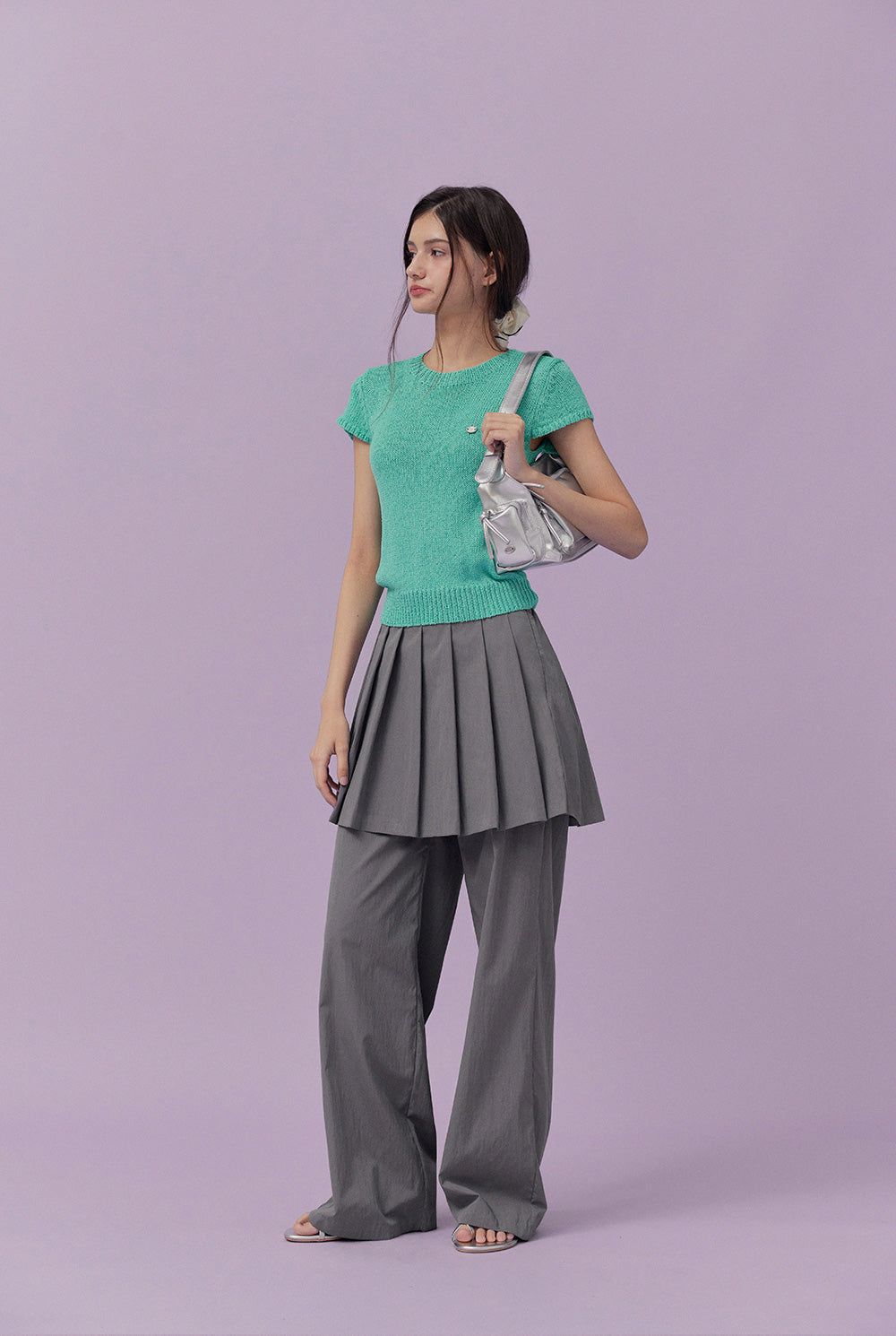 DeSweet Short-Sleeve Knit