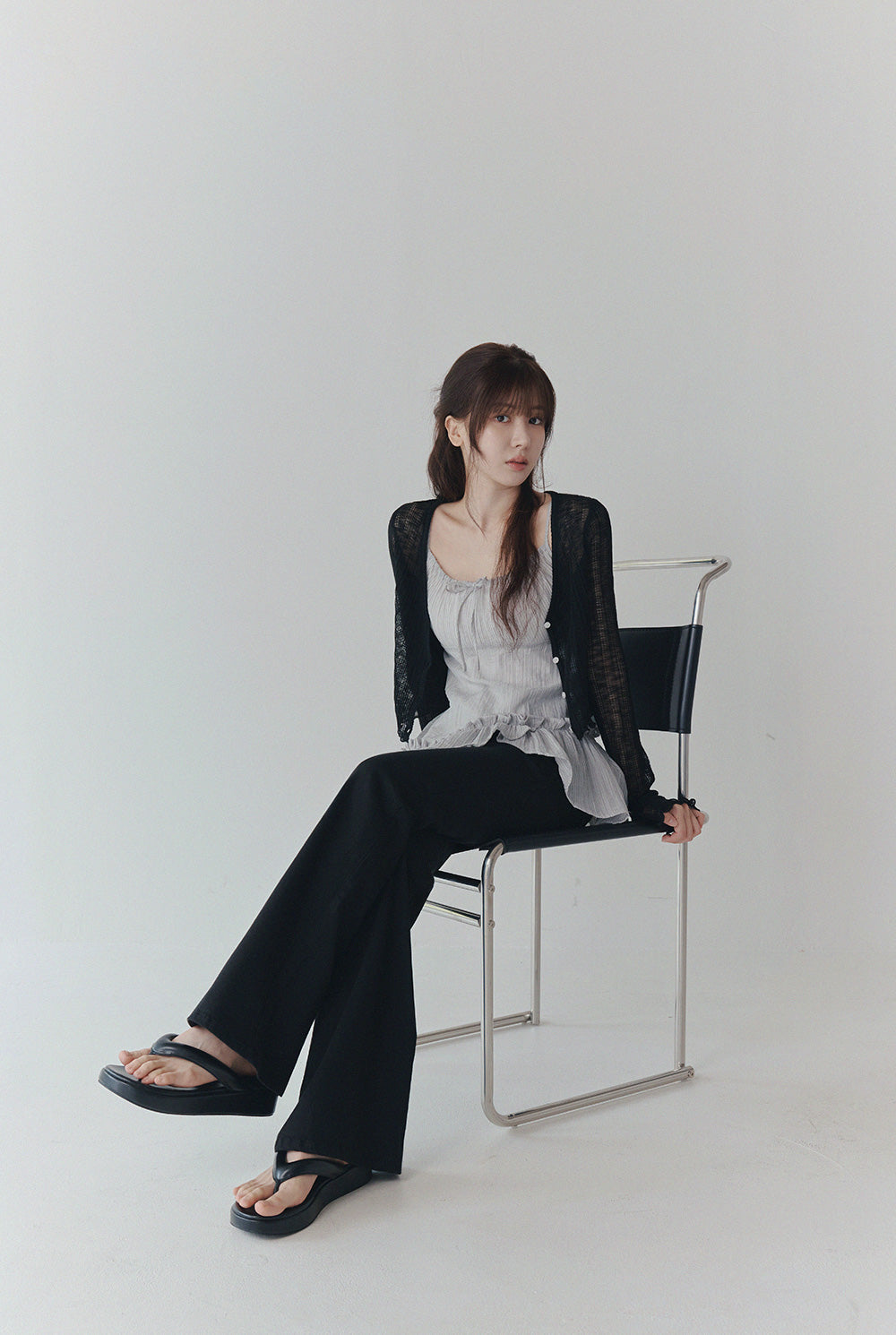 Mollin Summer Sheer Long-Sleeve Cardigan