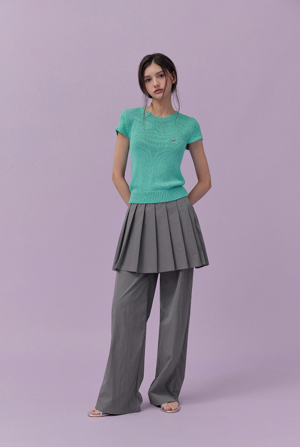 DeSweet Short-Sleeve Knit