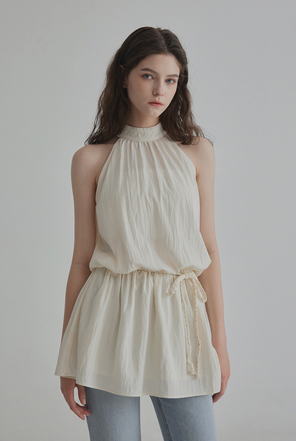 Belbern Halter Flare Dress (with Strap Set)