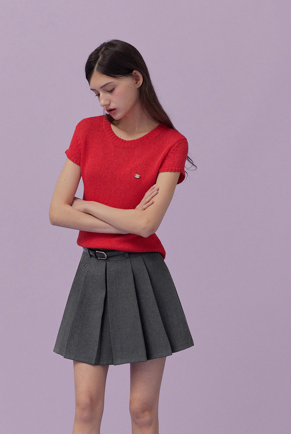 DeSweet Short-Sleeve Knit