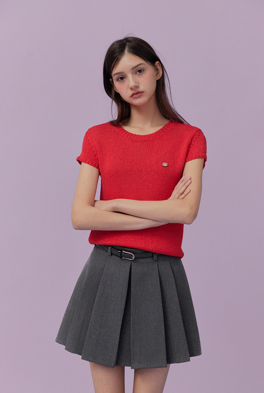 DeSweet Short-Sleeve Knit