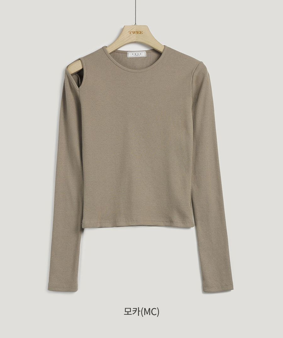 Stun Shoulder Cut-Off T-Shirt