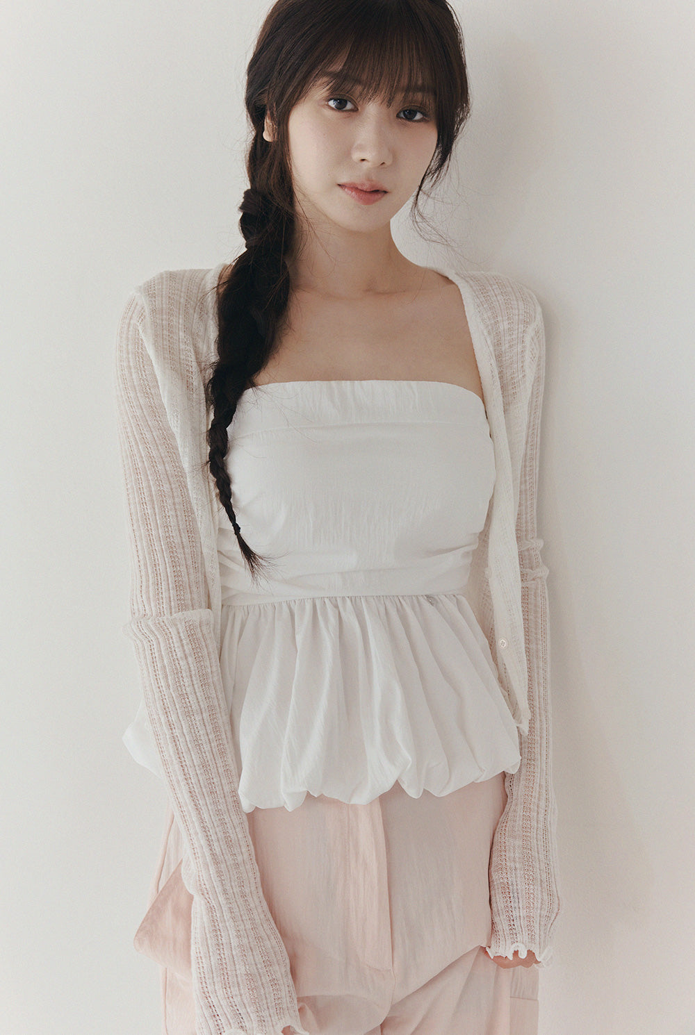 Mollin Summer Sheer Long-Sleeve Cardigan